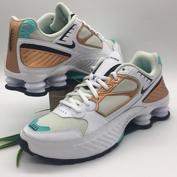 Nike Shoes - Women's Nike Shox Enigma white/black-spruce aura